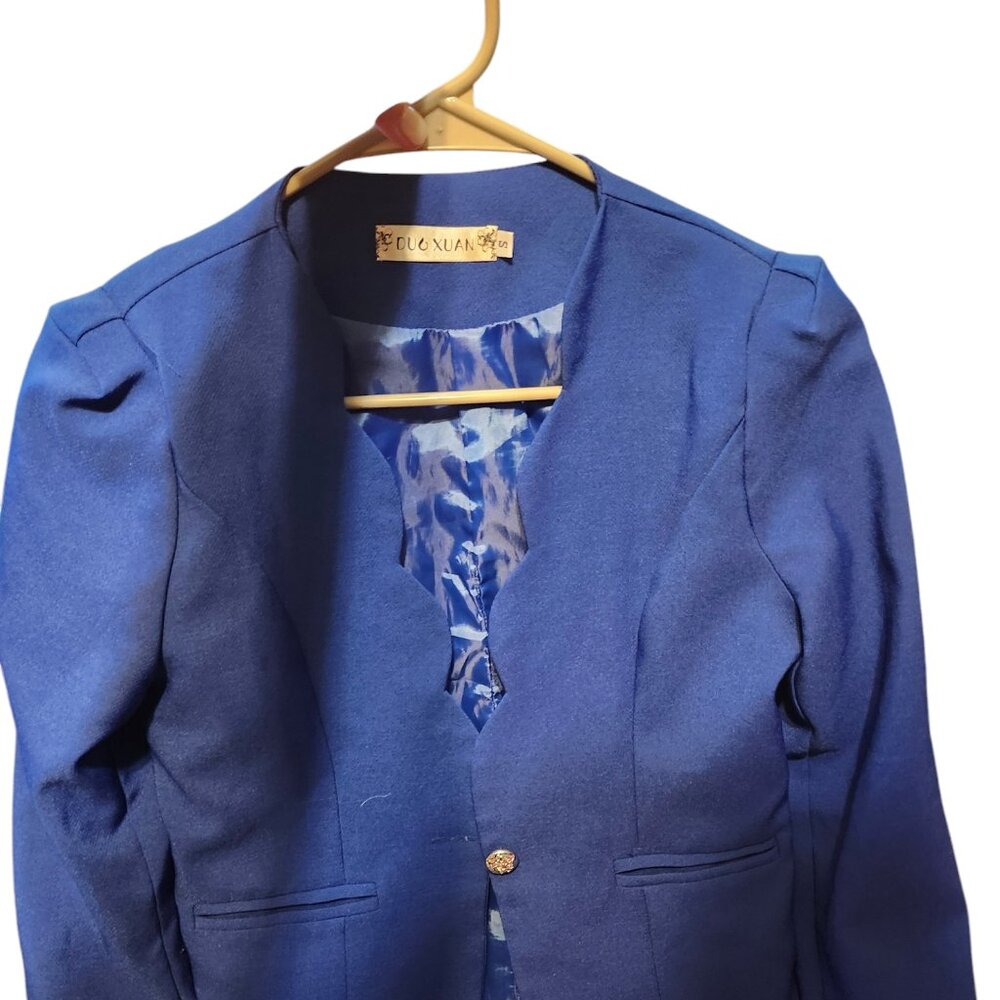 Blue blazer